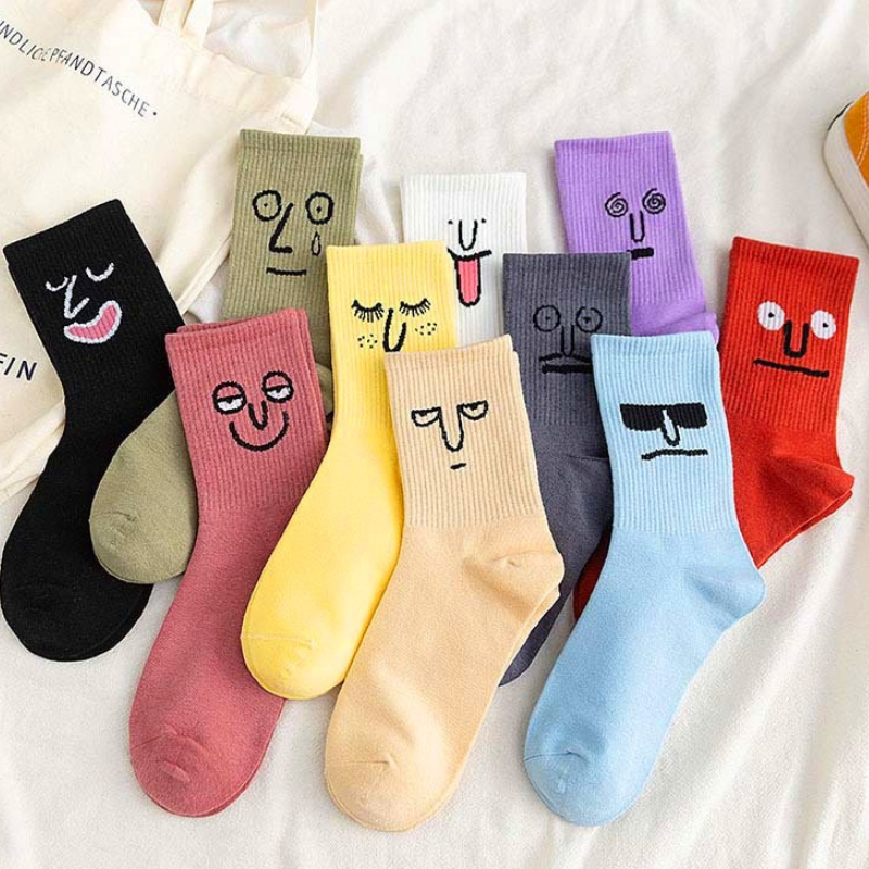 LIMITED TIME ONLY - 10 Pack Expression Socks - 40% OFF